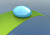 Water drops ｜ Grass ｜ Pond | Environment / Nature / Energy / Disaster --Environmental image ｜ Free illustration material