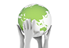 Helping each other | World | Nature | Environment | Nature | Energy | Disaster --Environmental image | Free illustration material