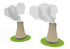 Power Plant ｜ Energy | Environment | Nature | Energy | Disaster --Environmental Image ｜ Free Illustration Material