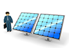 Sale ｜ Solar panel material ｜ Environment / Nature / Energy / Disaster ――Environmental image ｜ Free illustration material