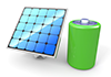 Private power generation | Solar panel material | Environment / Nature / Energy / Disaster --Environmental image | Free illustration material