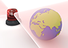 Earth | Siren | Environment | Nature | Energy | Disaster --Environmental Image | Free Illustration Material