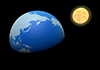 Earth | Moon | Space | Environment / Nature / Energy / Disaster --Environmental Image | Free Illustration Material