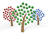 3 Trees | Trees | Forests | Environment | Nature | Energy | Disasters-Environmental Images | Free Illustrations