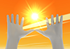 Power ｜ Energy ｜ Environment / Nature / Energy / Disaster ――Environmental image ｜ Free illustration material