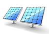 Power generation ｜ Solar panel ｜ Environment / Nature / Energy / Disaster material ――Environmental image ｜ Free illustration material