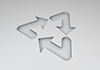 Recycling | Arrows | Environment | Nature | Energy | Disasters --Environmental Image | Free Illustration Material