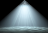 Bottom of the sea ｜ Spotlight ｜ Mystery ――Environmental image ｜ Free illustration material